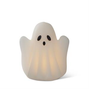 White Wax LED Ghost w/Timer