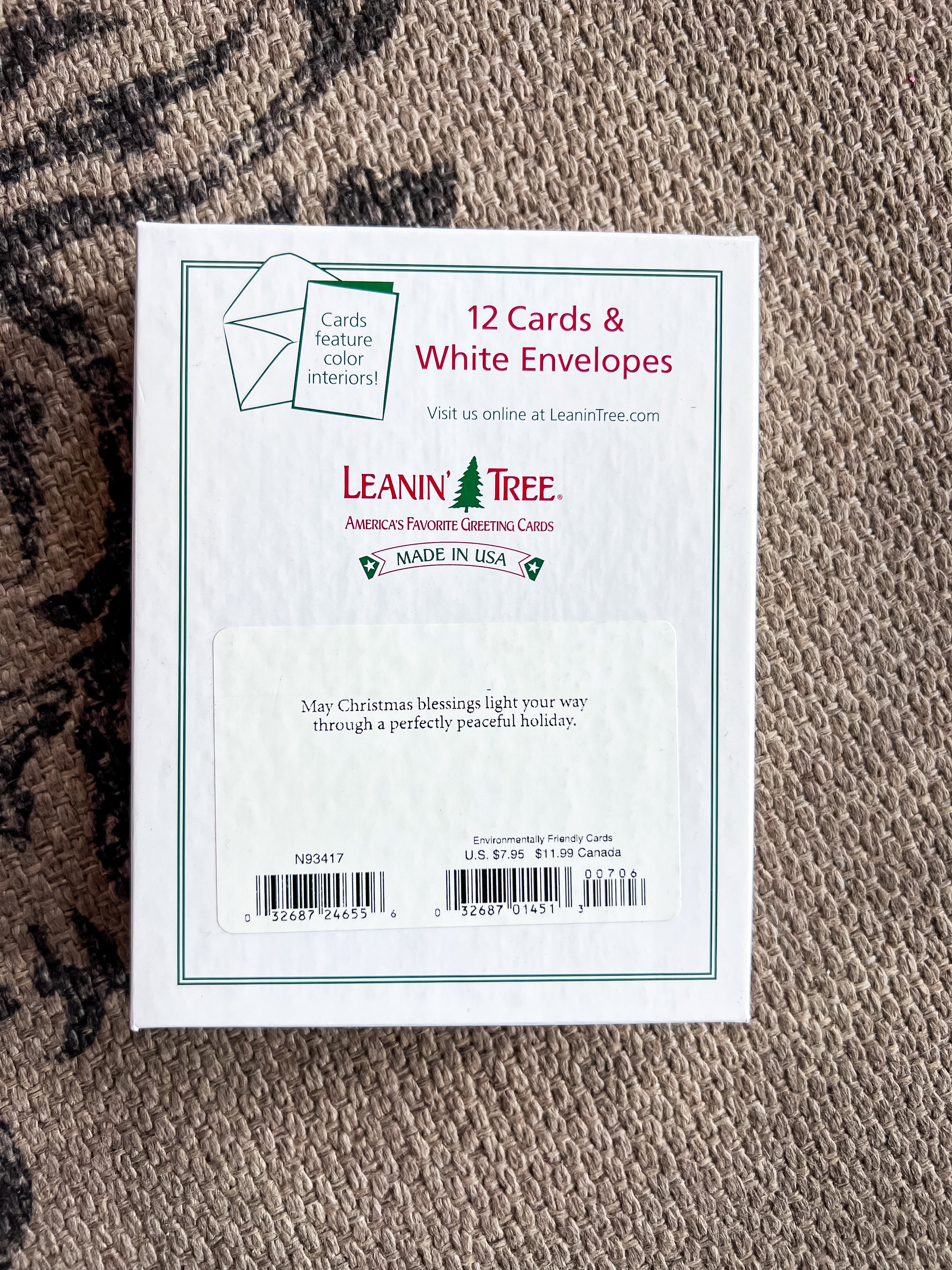 Snowman & Holy Star Holiday Cards 12pk