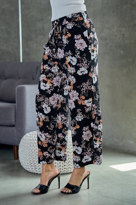 Betsy Floral Wide Leg Pants