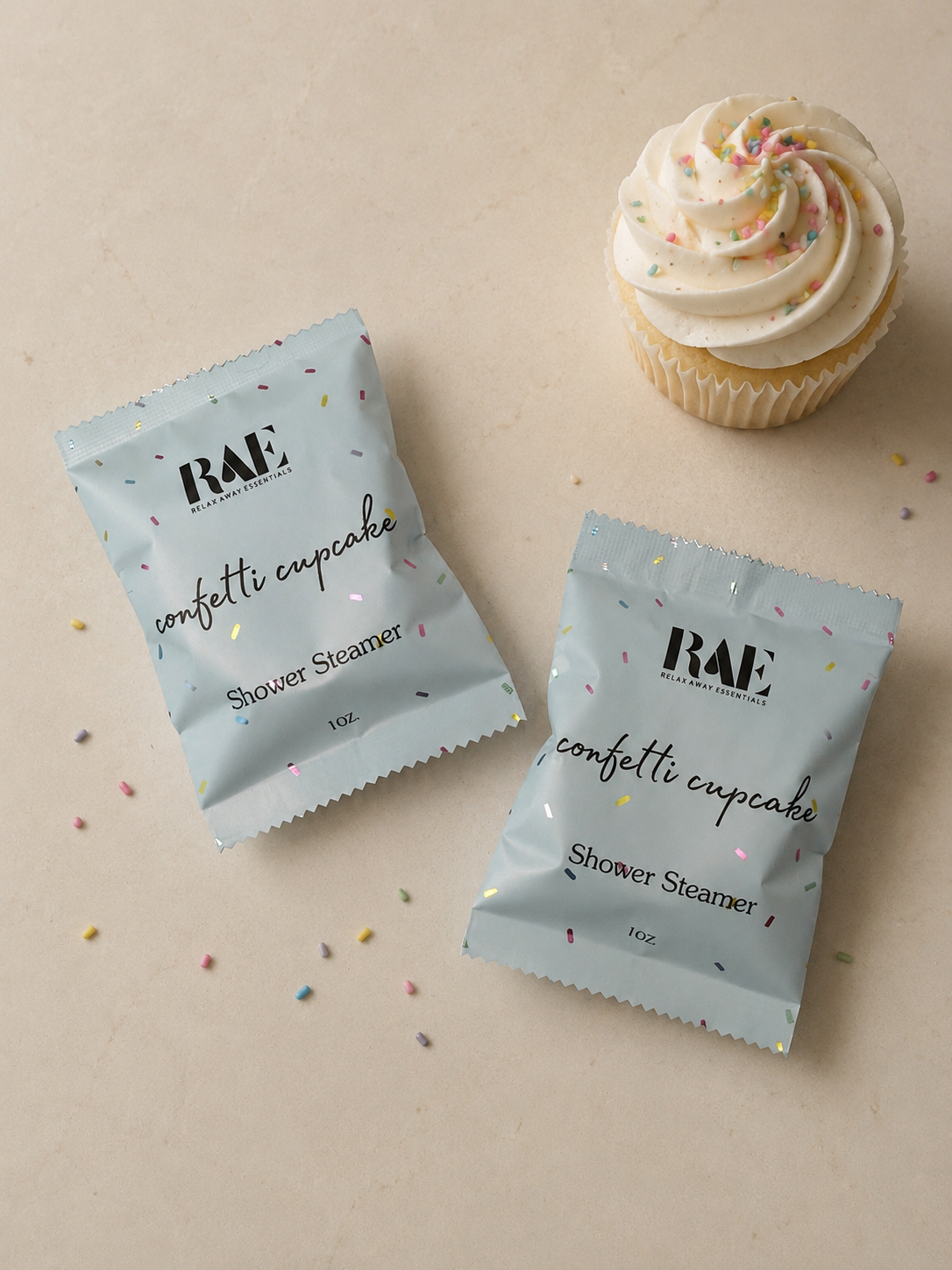 Confetti Cupcake Shower Steamer 