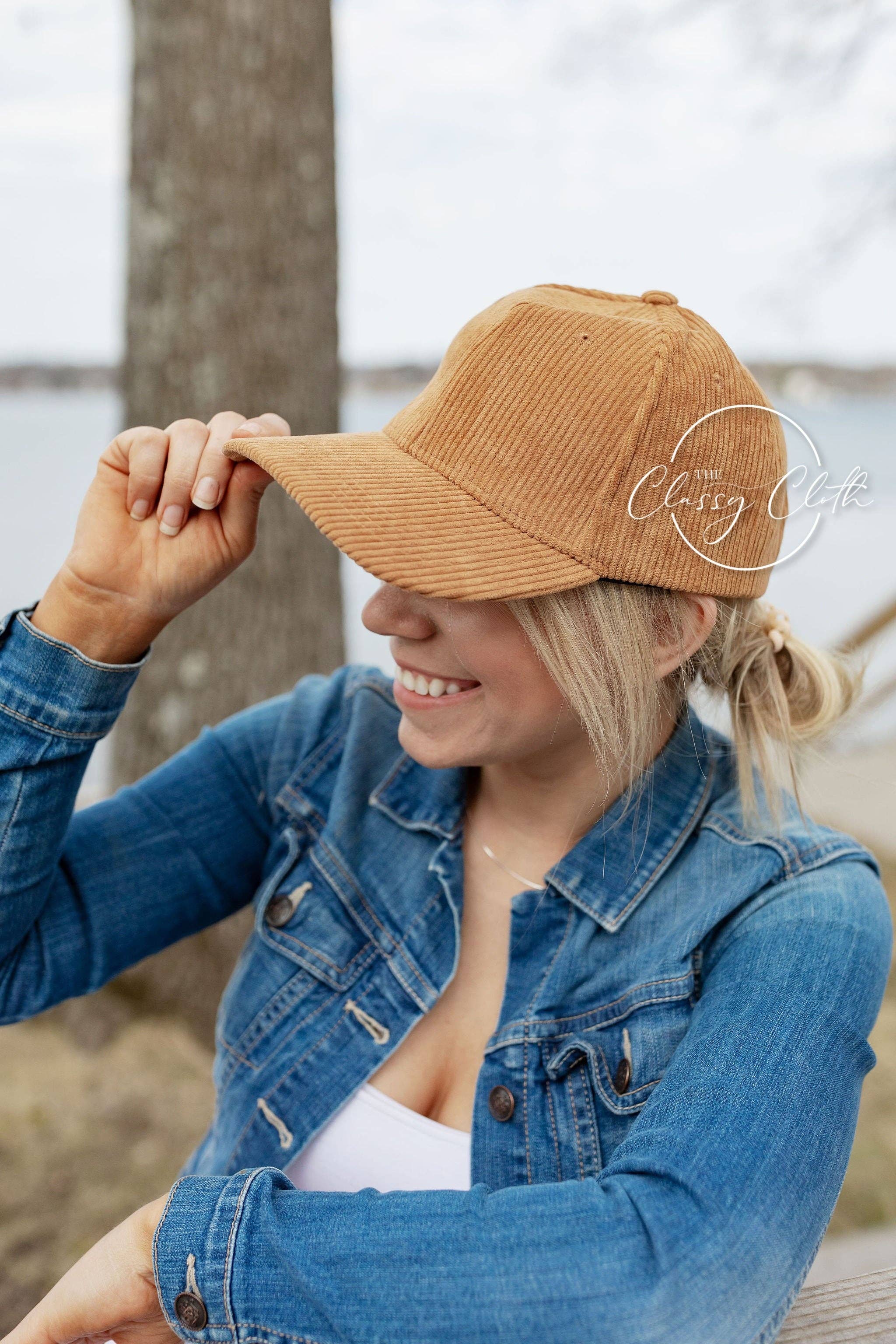 Corduroy Baseball Hat - RTS: Black
