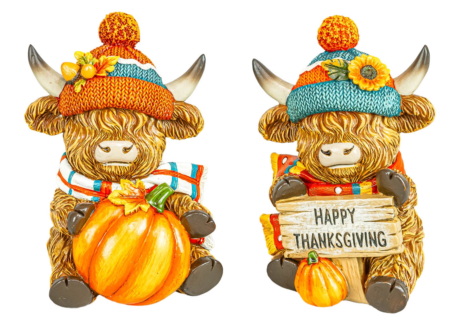 Knit Cap Highland Cow