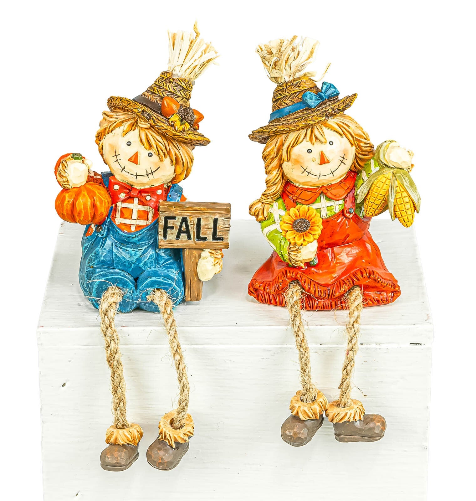 Happy Harvest Scarecrow Dangle Leg