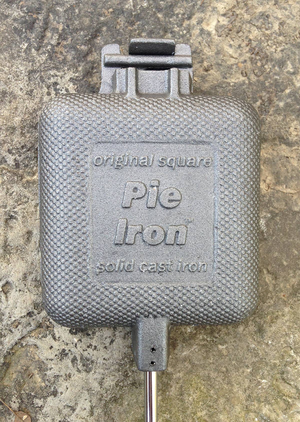 Square Pie Iron - Cast Iron Original Pie Iron by Rome