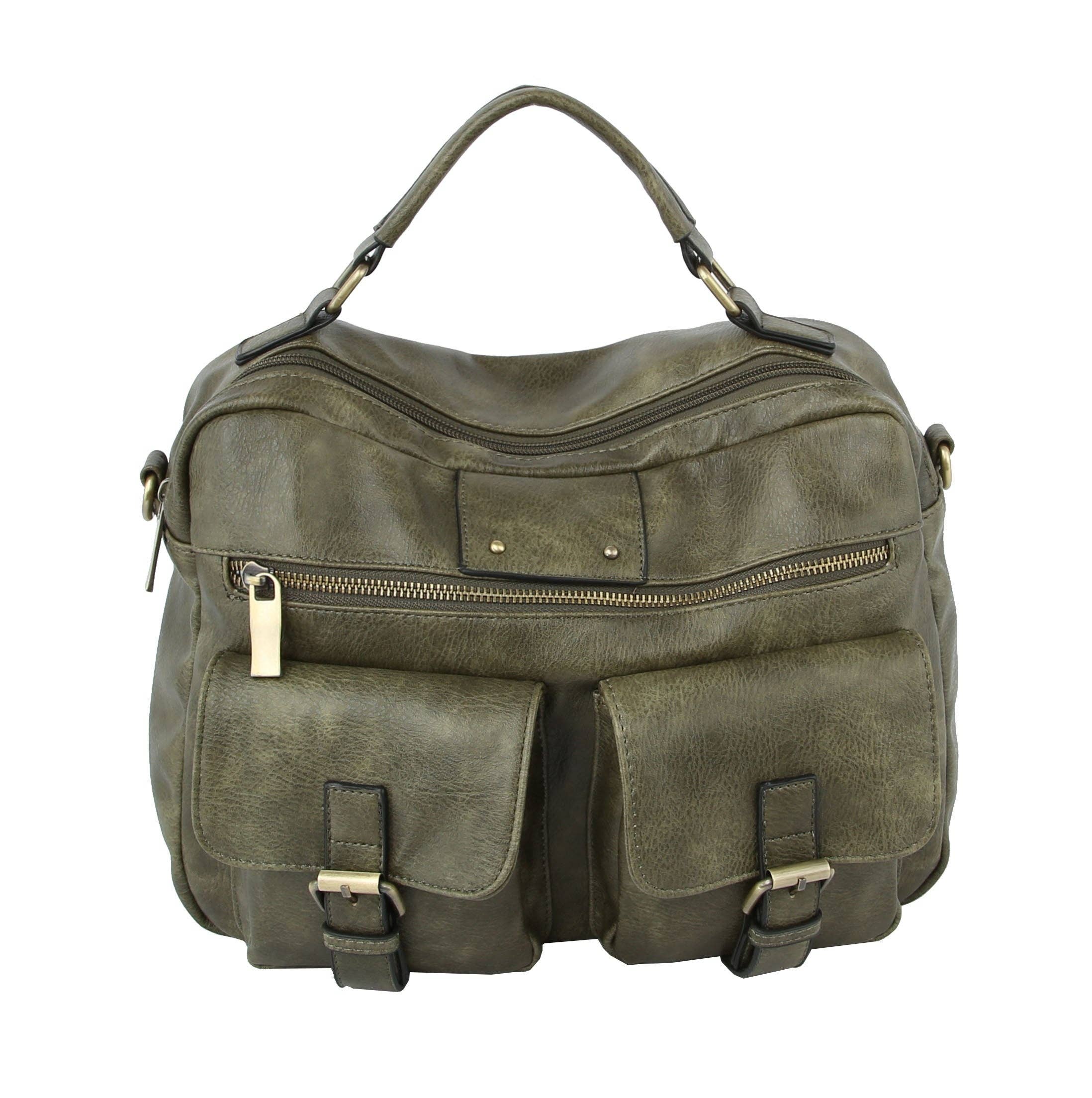 Vegan Leather Satchel