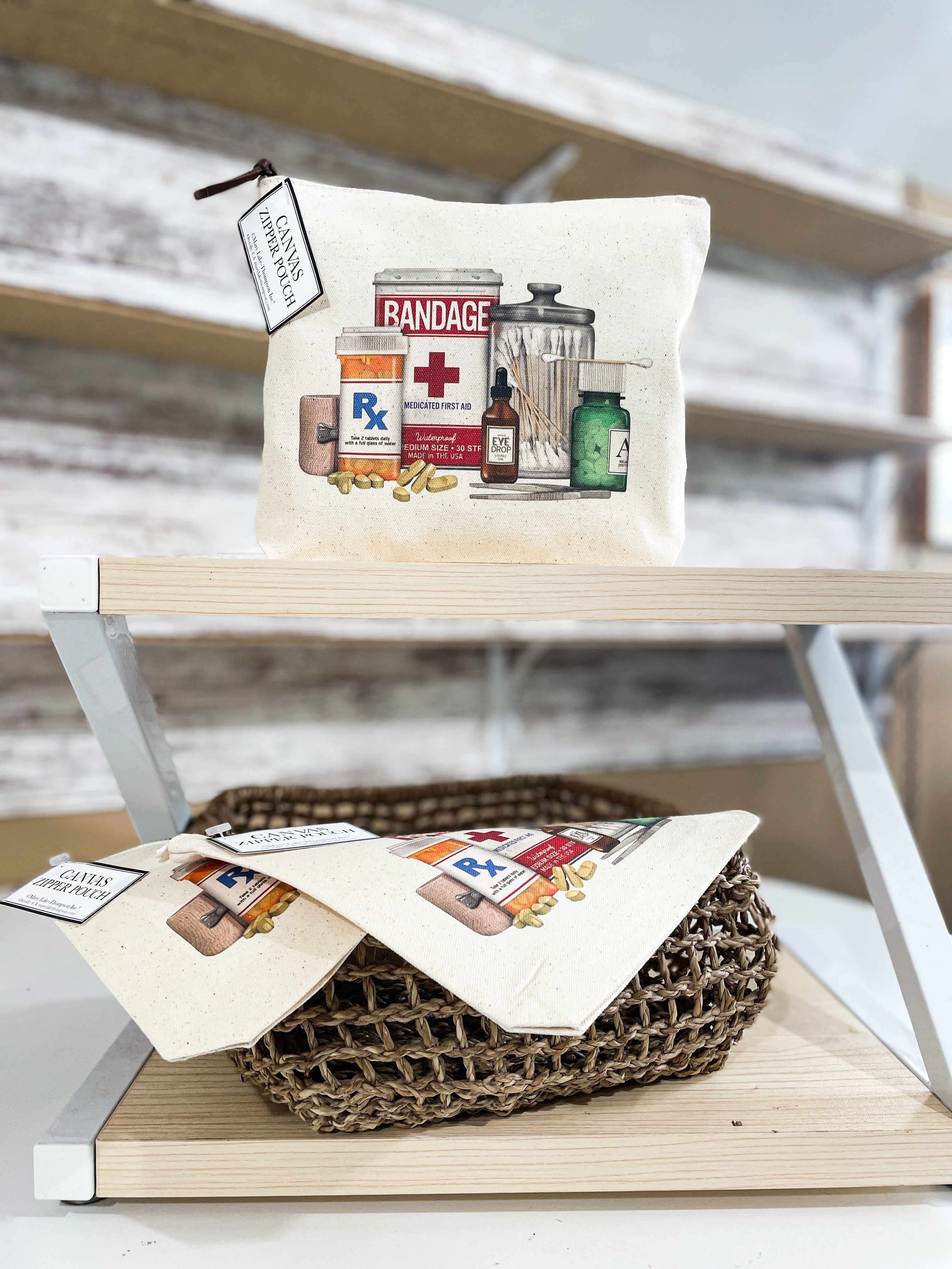 Medicine Bottle Cosmetic Bag