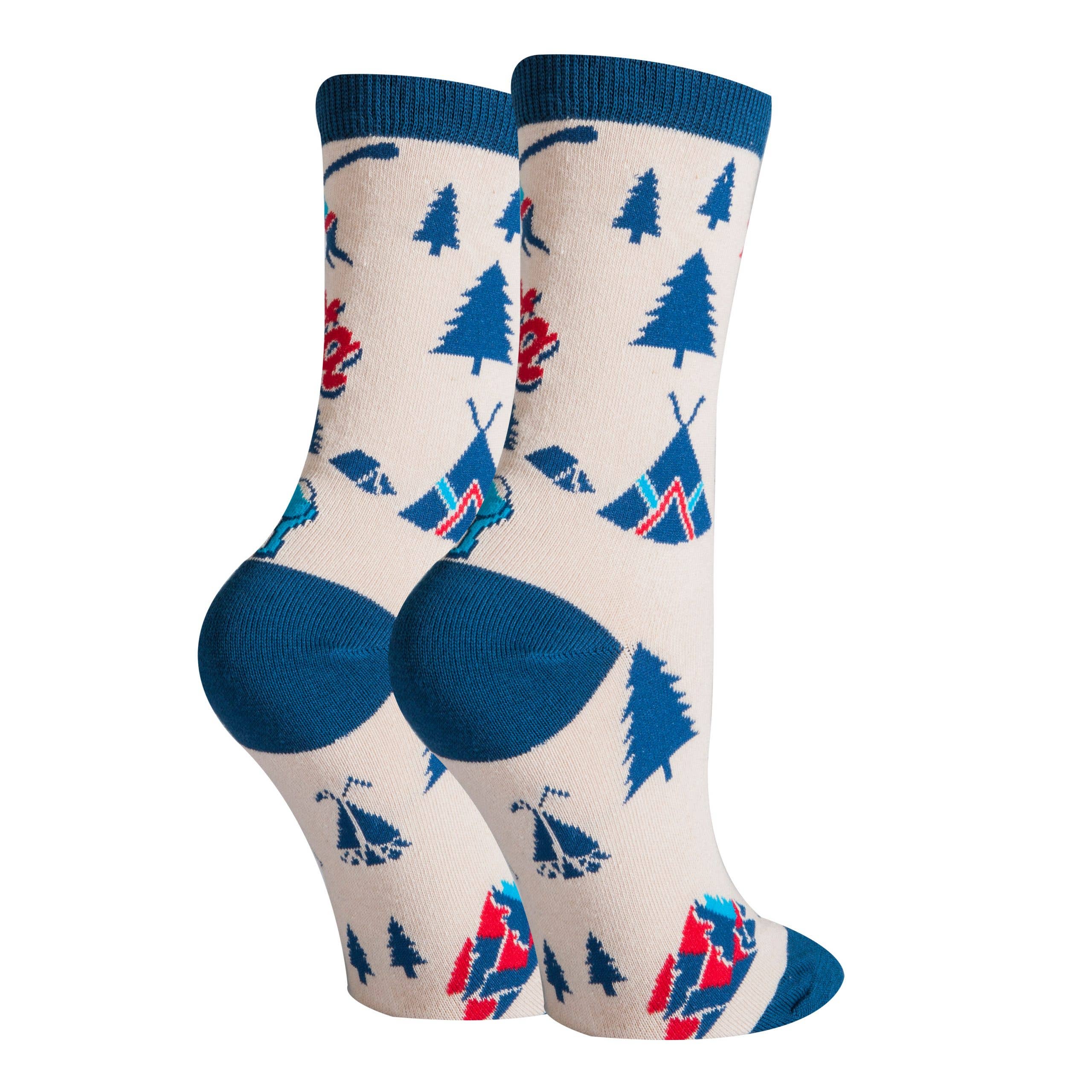 Minnesota | Women's Cotton Crew Funny Socks