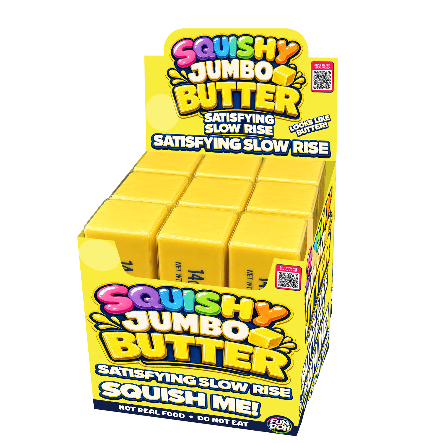 Fun Doh JUMBO Butter Squish Slow Rise