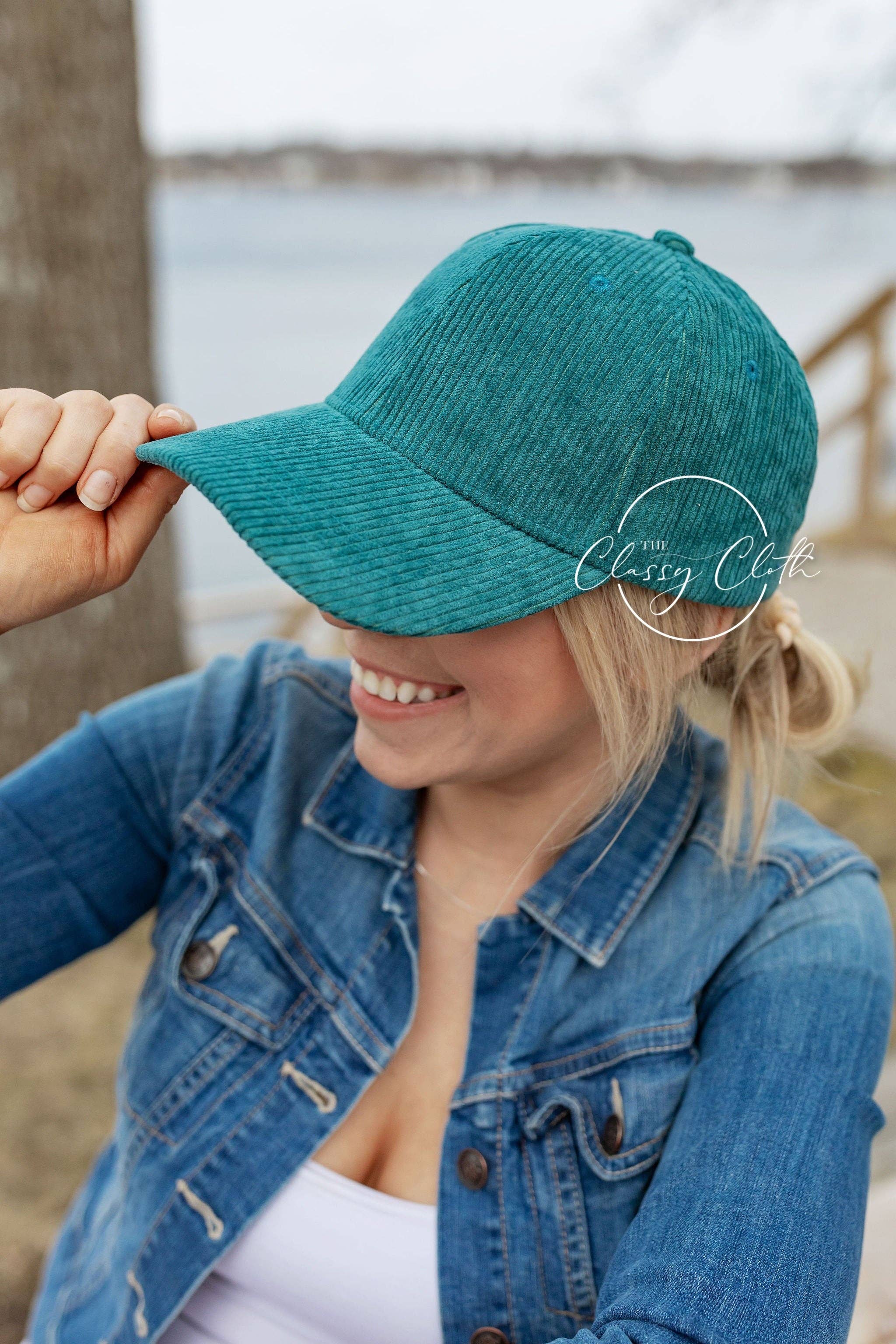 Corduroy Baseball Hat - RTS: Navy