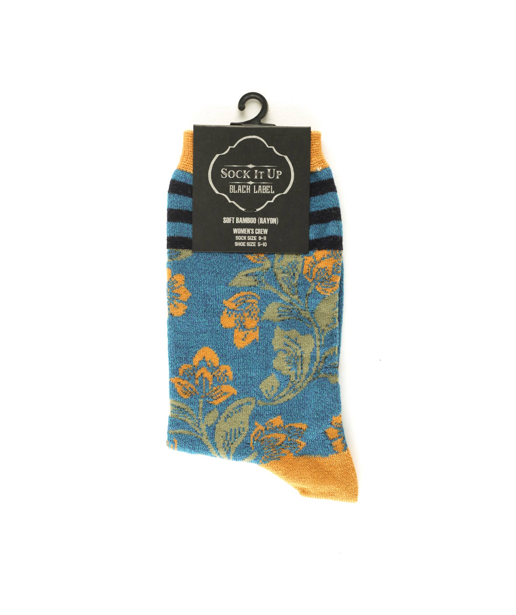 Ms. Wilson | Women's Premium Bamboo Crew Dress Socks