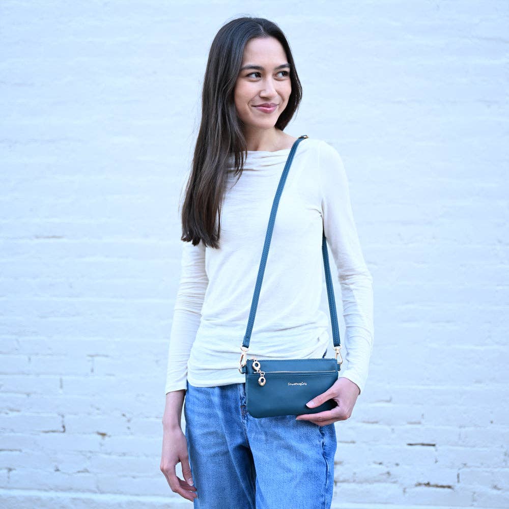 Bella RFID Crossbody Purse & Wristlet
