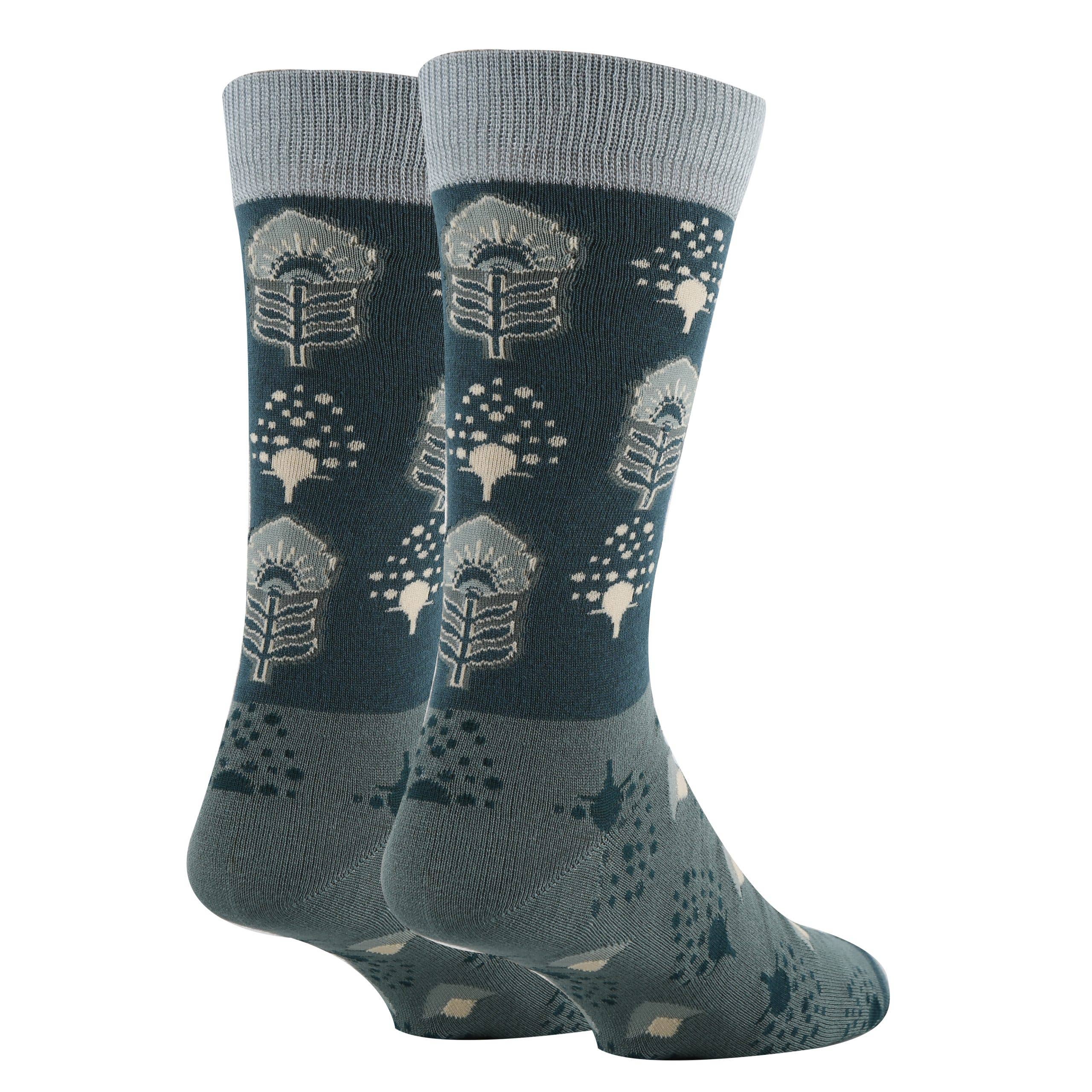 Romantico | Men's Premium Bamboo Dress Crew Socks