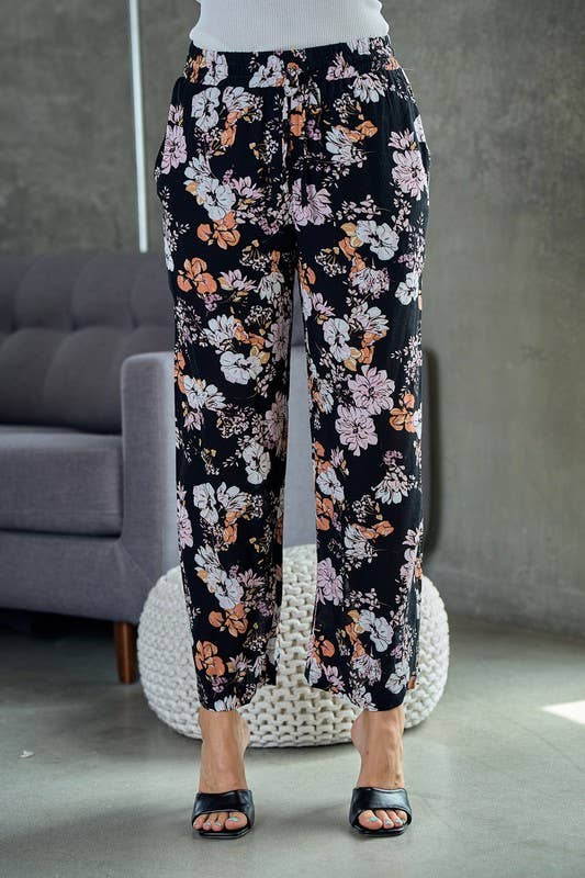 Betsy Floral Wide Leg Pants