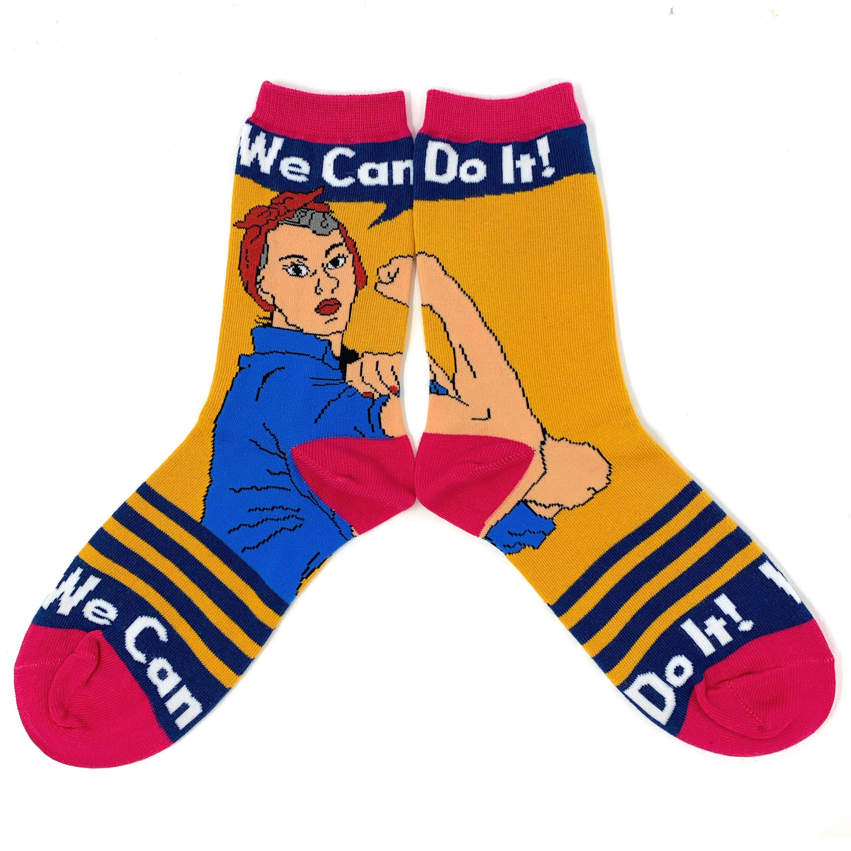 Girl Slay | Women's Cotton Crew Funny Socks