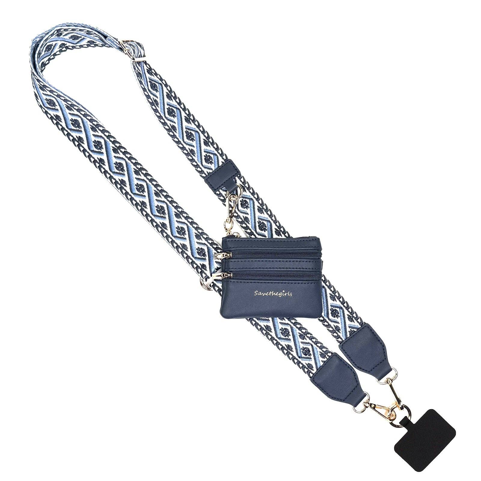 XOXO Clip & Go Strap w/Zippered Pouch