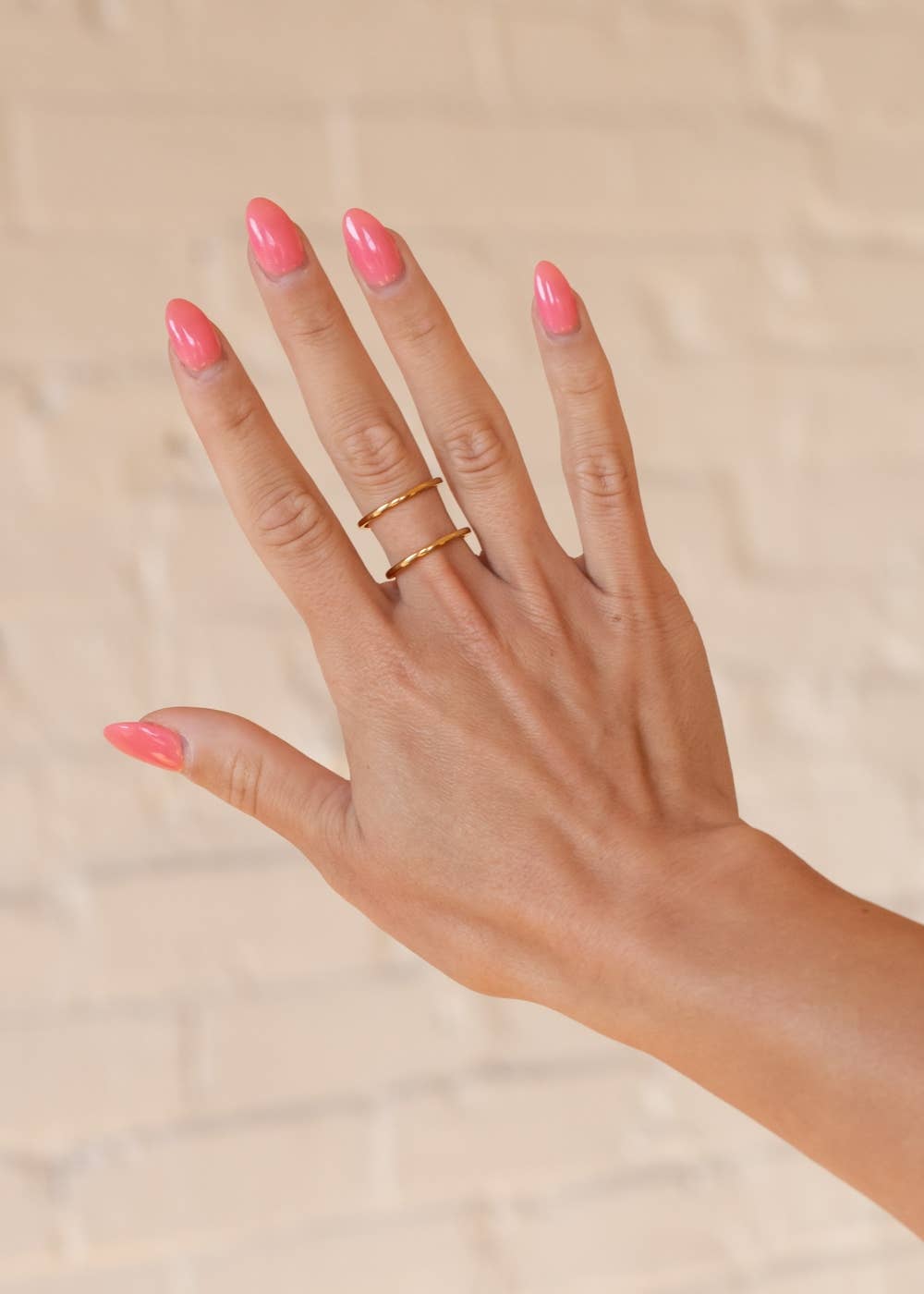 Luxe Gold Thin Hollow Ring
