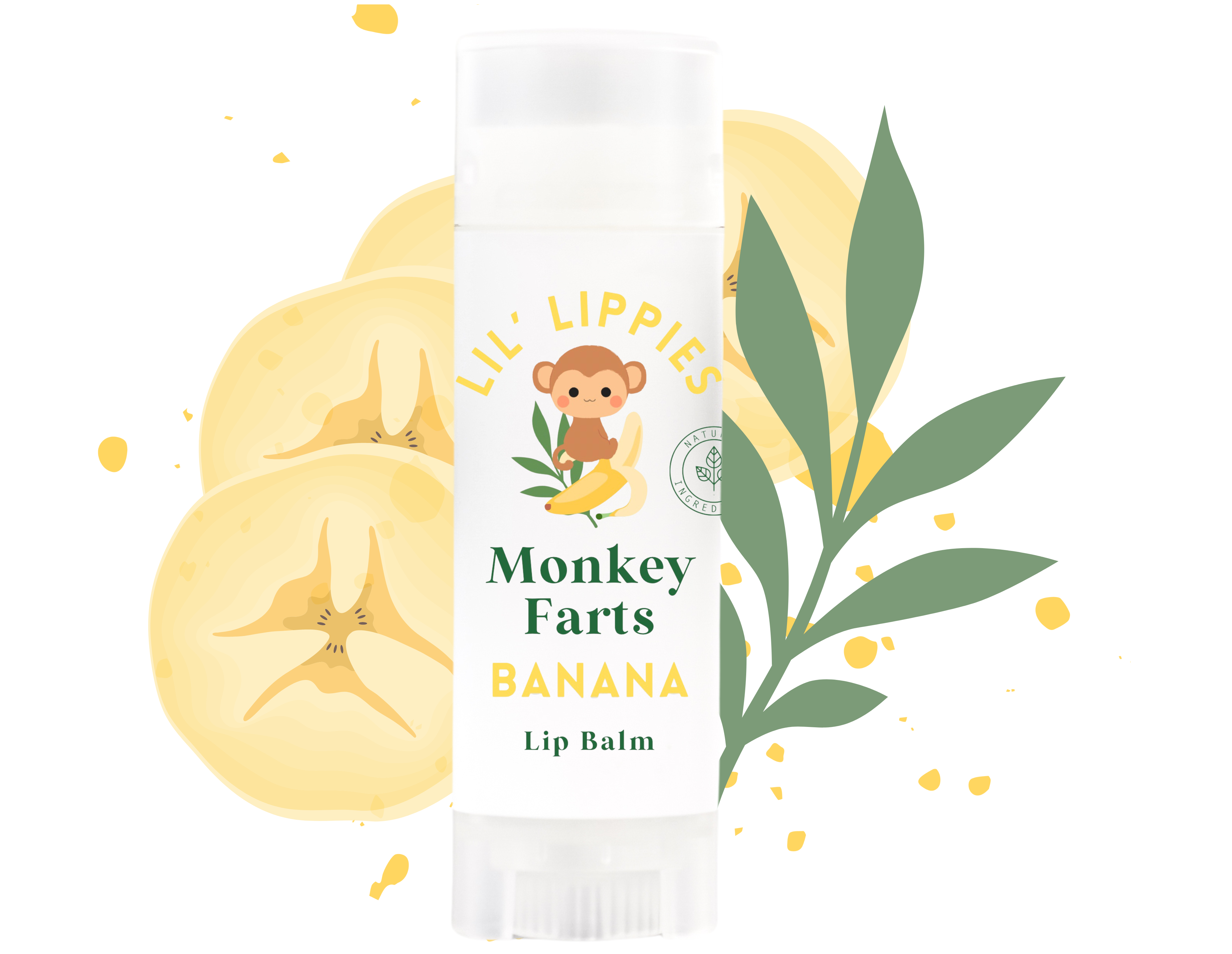 Monkey Farts Banana Lip Balm