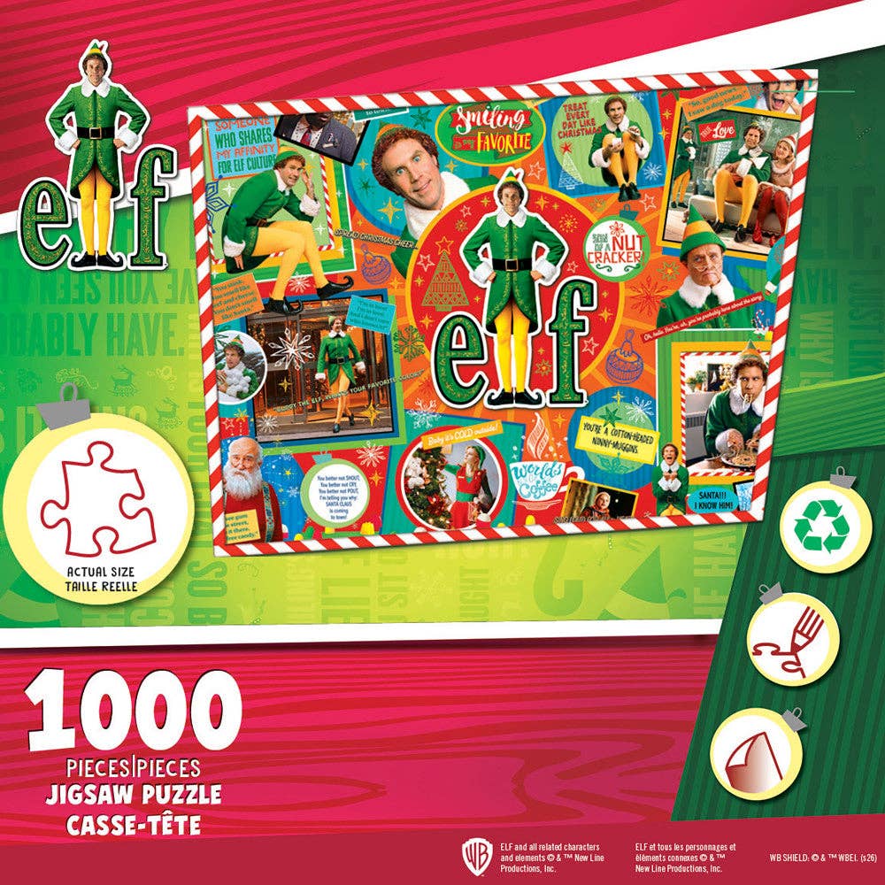 Elf 1000 Piece Jigsaw Puzzle