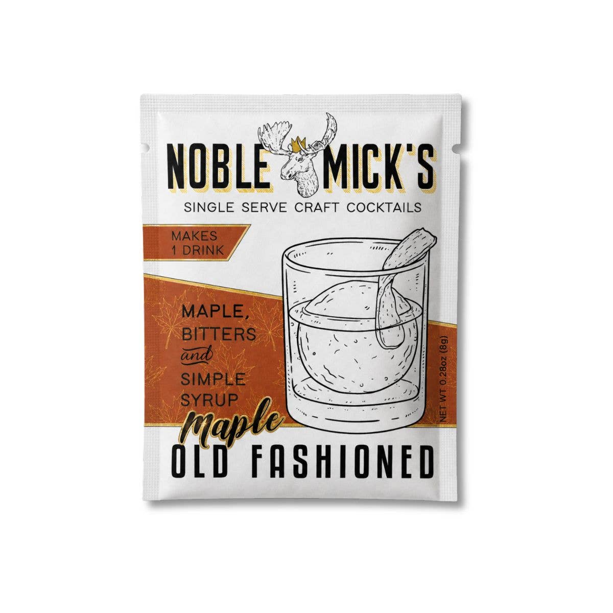 Noble Mick's Craft Cocktail or Mocktail Drink Packets