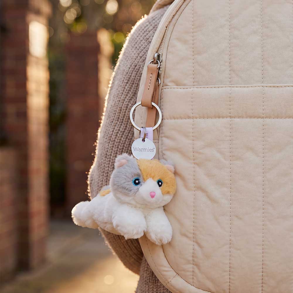 Calico Cat Keyring sensory Squishy