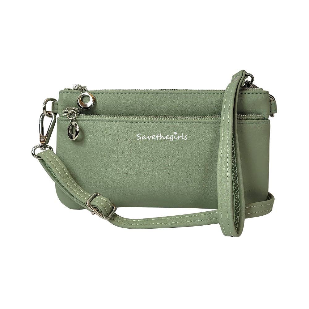 Bella RFID Crossbody Purse & Wristlet