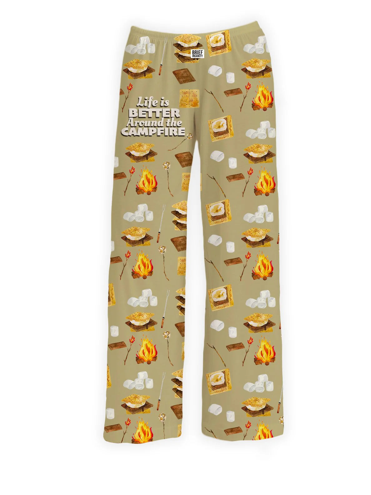 Life Is Better Around The Campfire S'more Lounge Pants