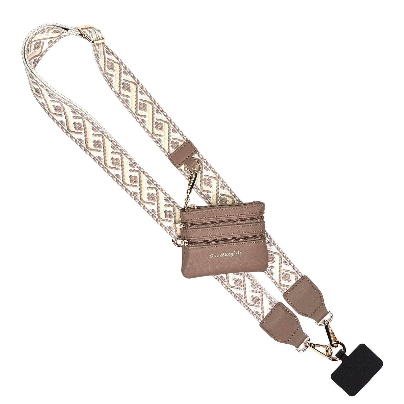 XOXO Clip & Go Strap w/Zippered Pouch