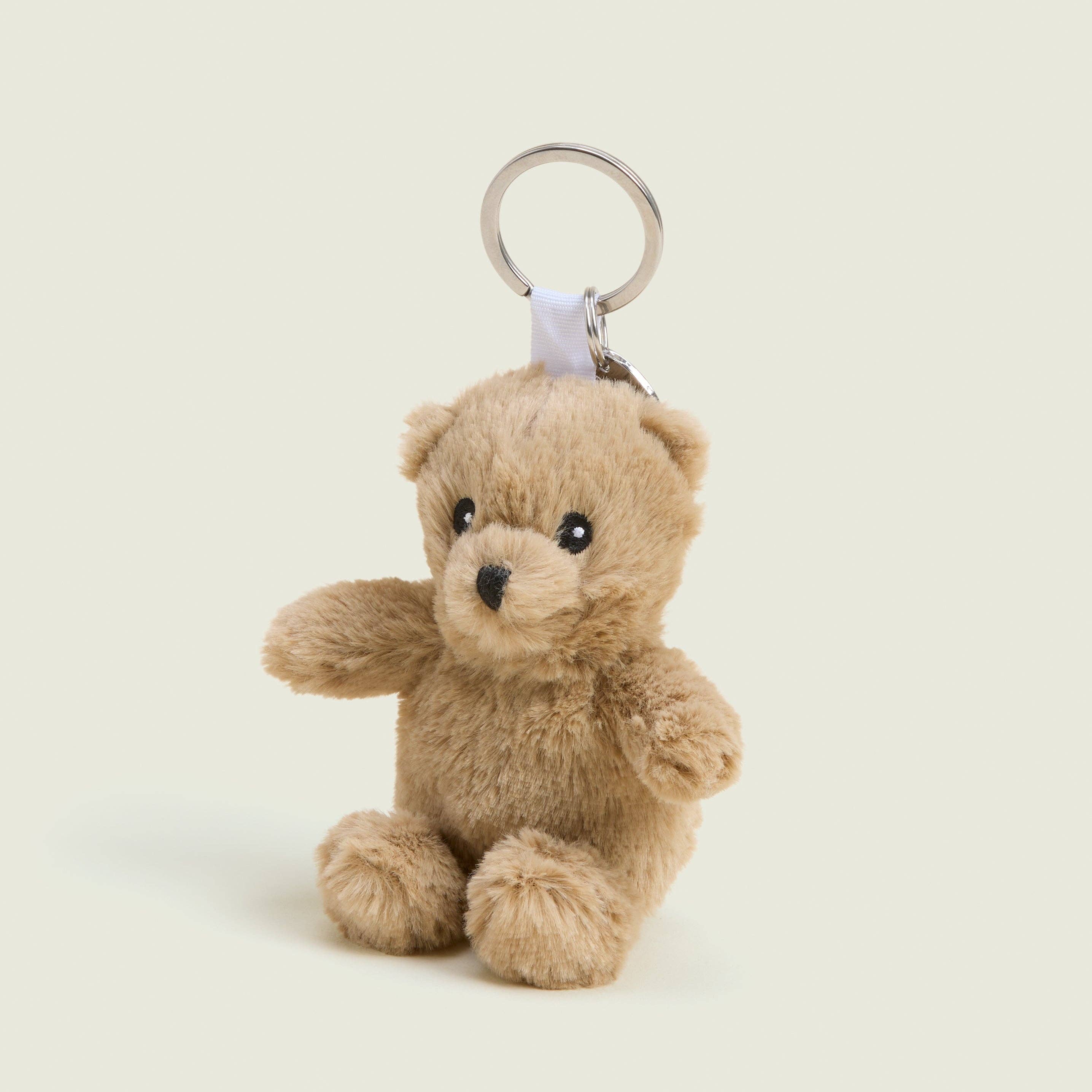 Brown Curly Bear Keyring sensory Squishy