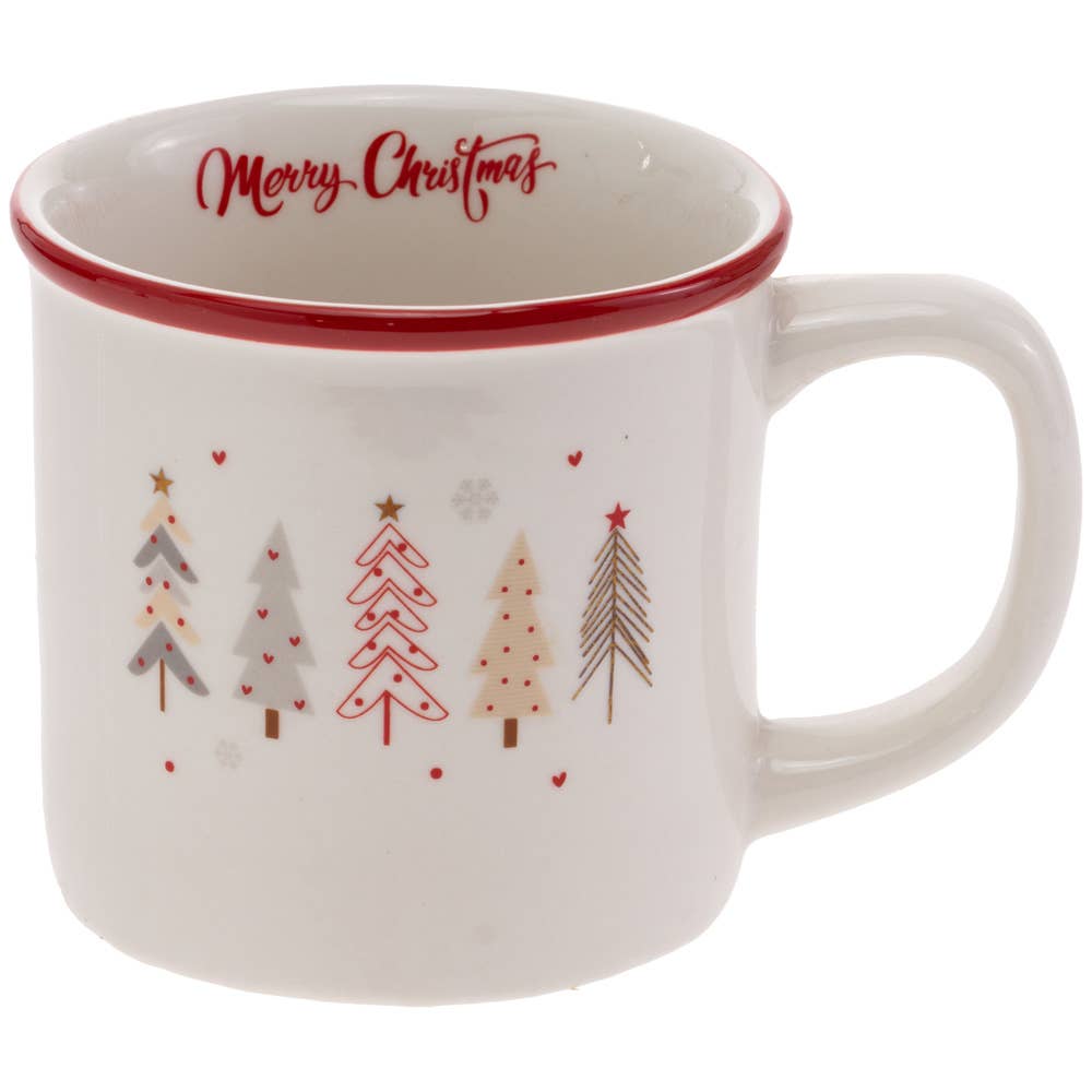 Holiday Trees Ceramic 14 oz. Mug