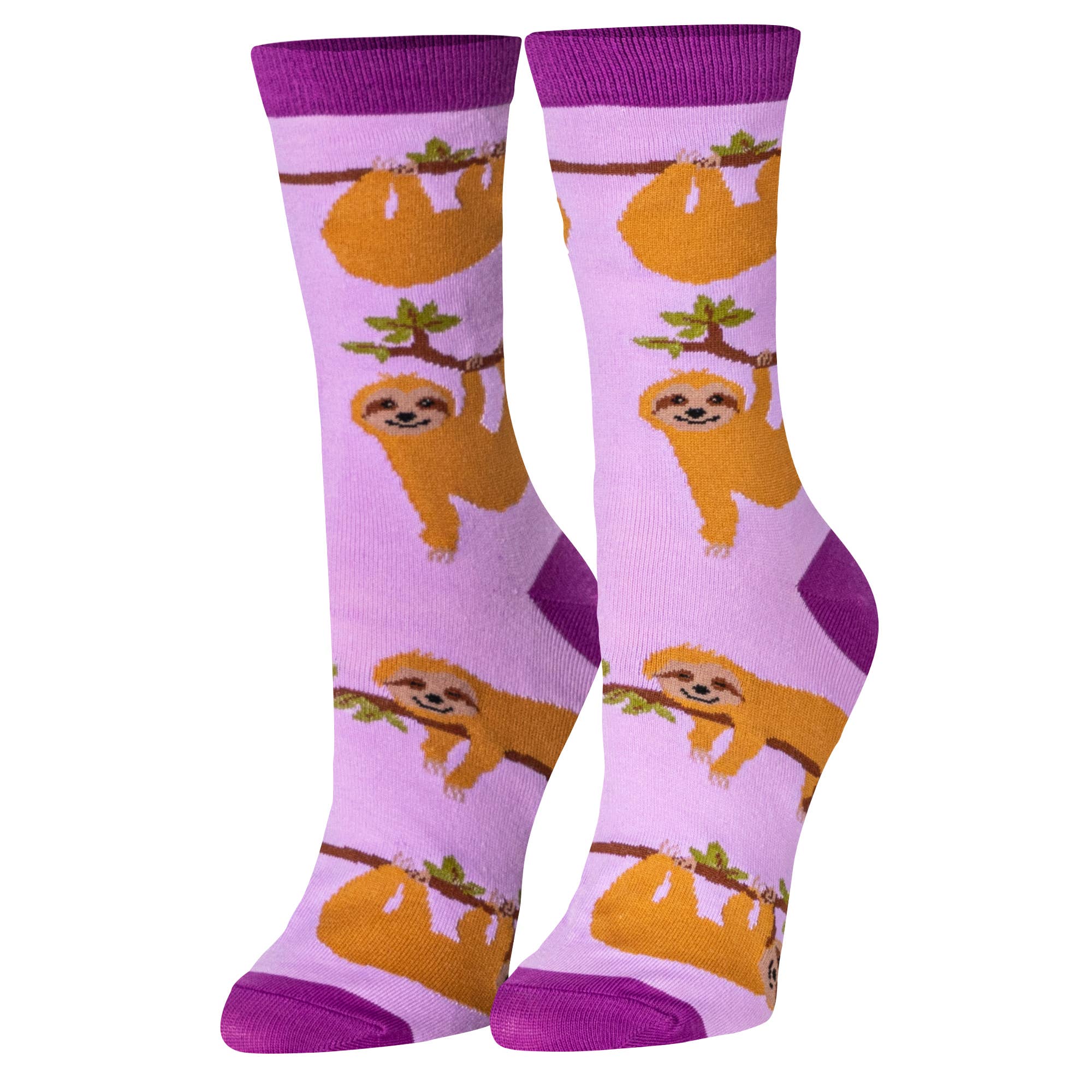 Women's Sloth Crew Socks