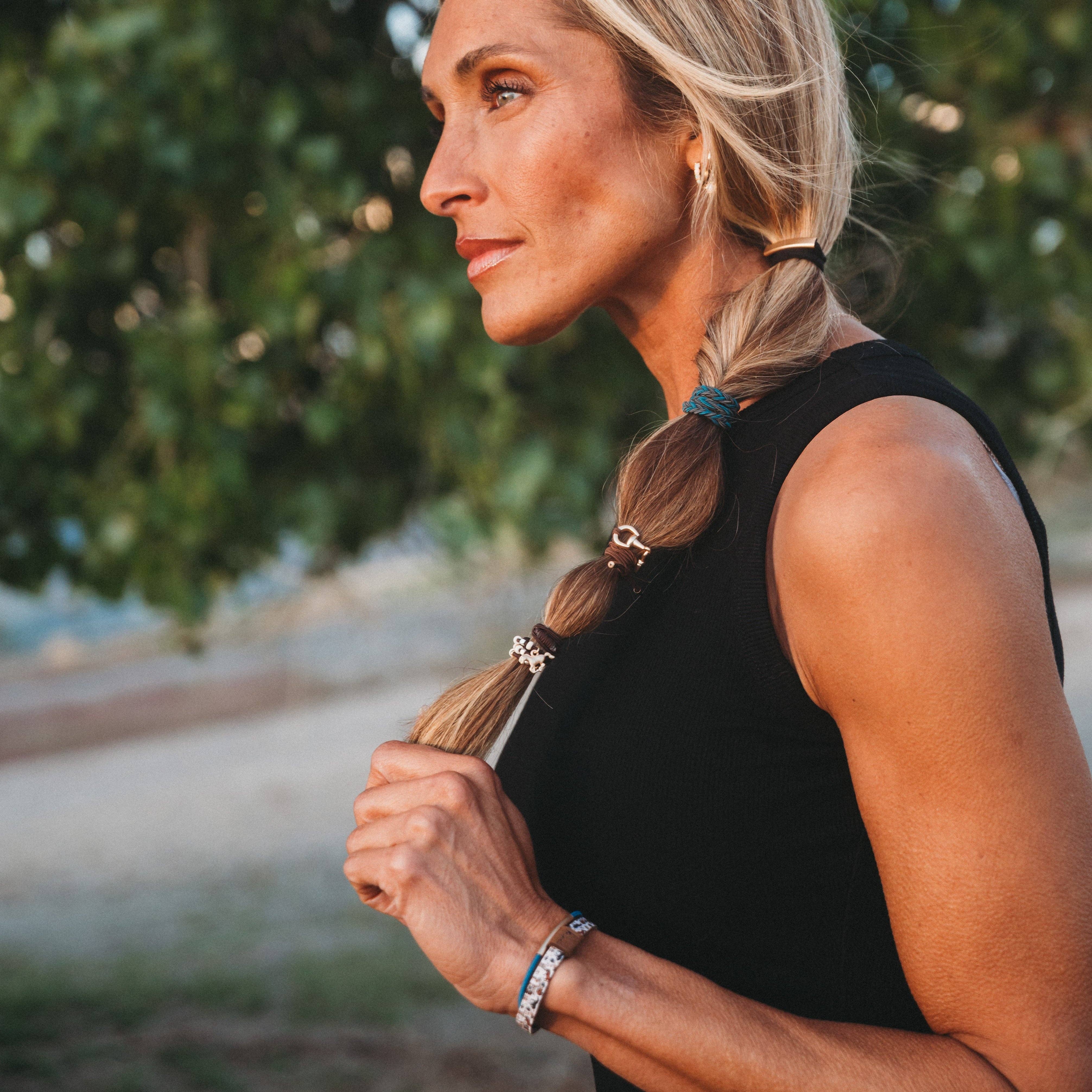 Gallop Horse & Bridle Equestrian Accents K’alani Hair Tie Bracelets