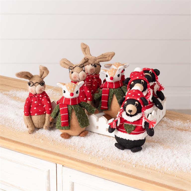 Cozy Felt Forest Animals