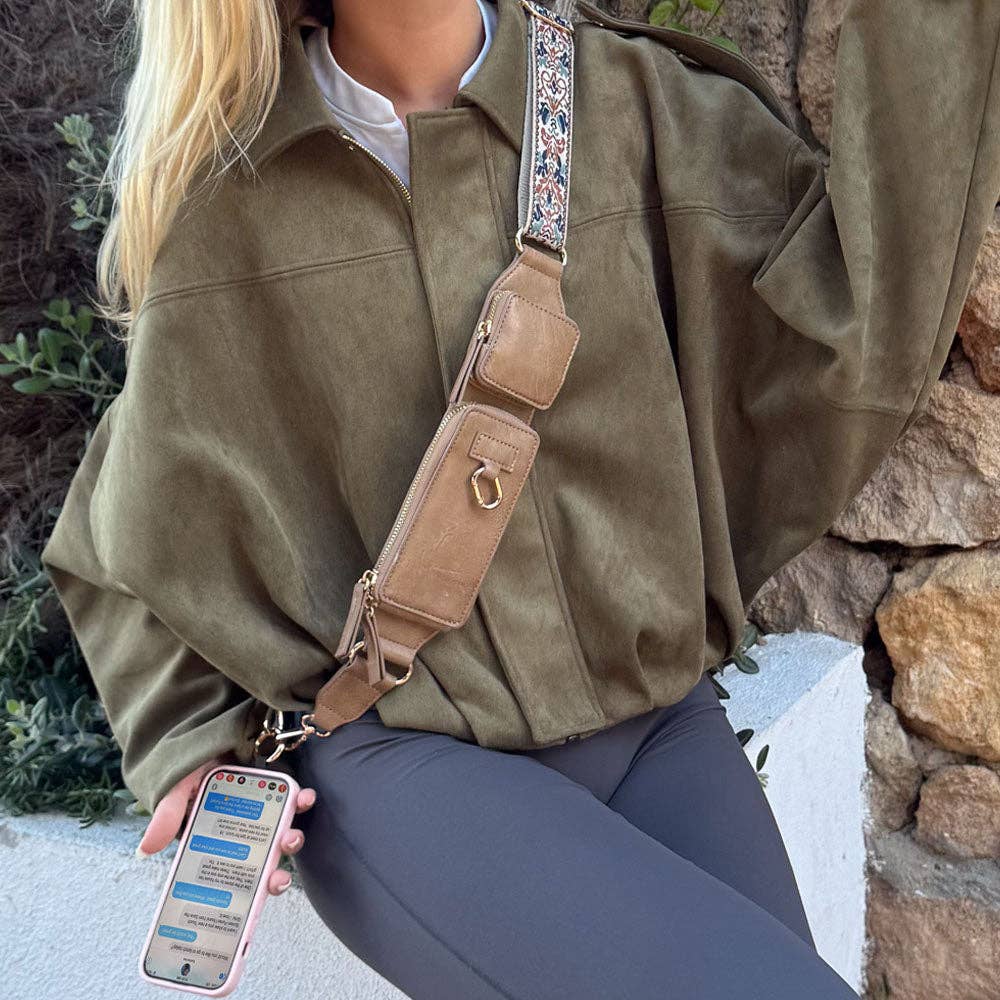Zip & Clip Strap Crossbody
