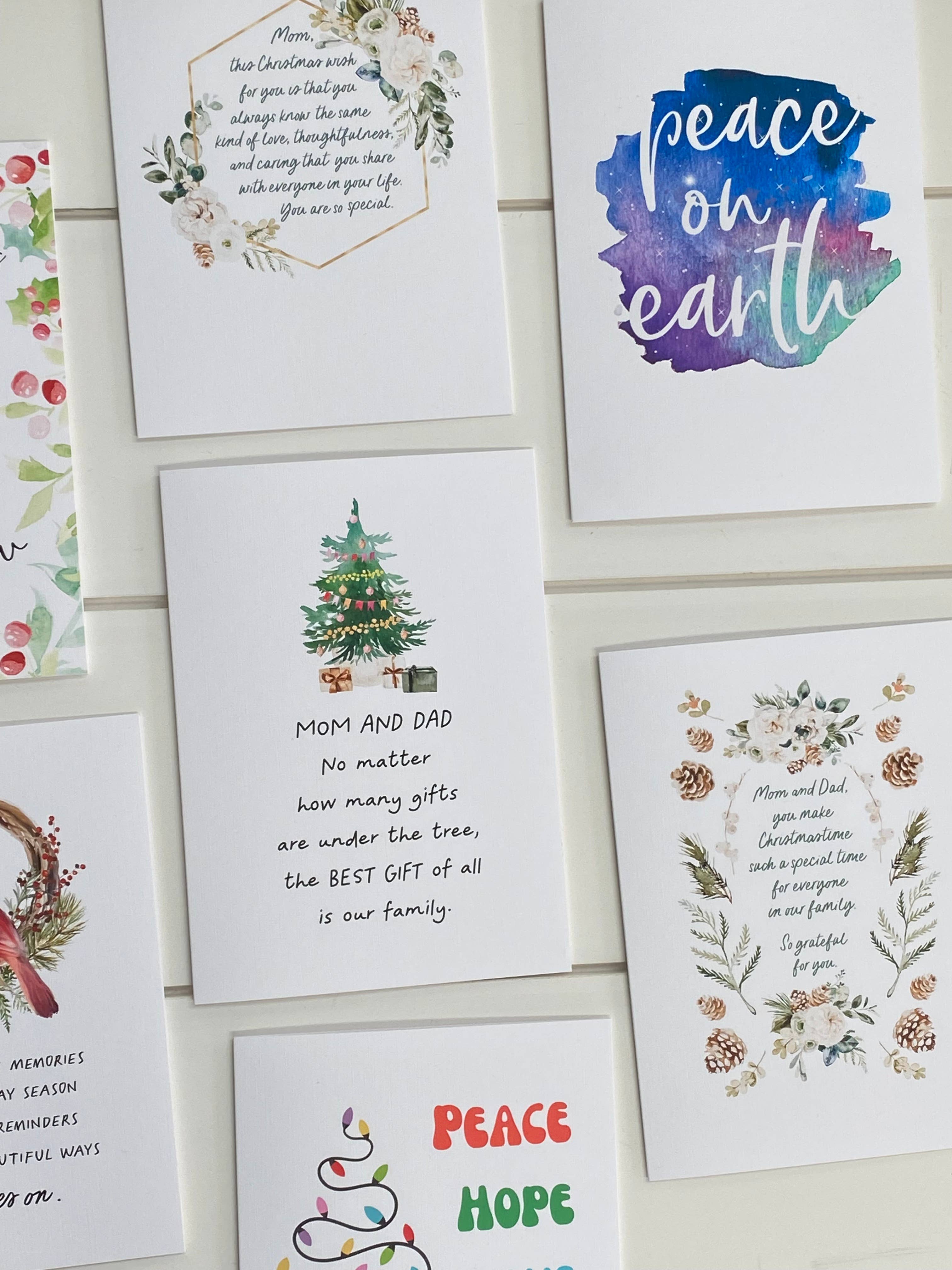 Peace on Earth Holiday Card