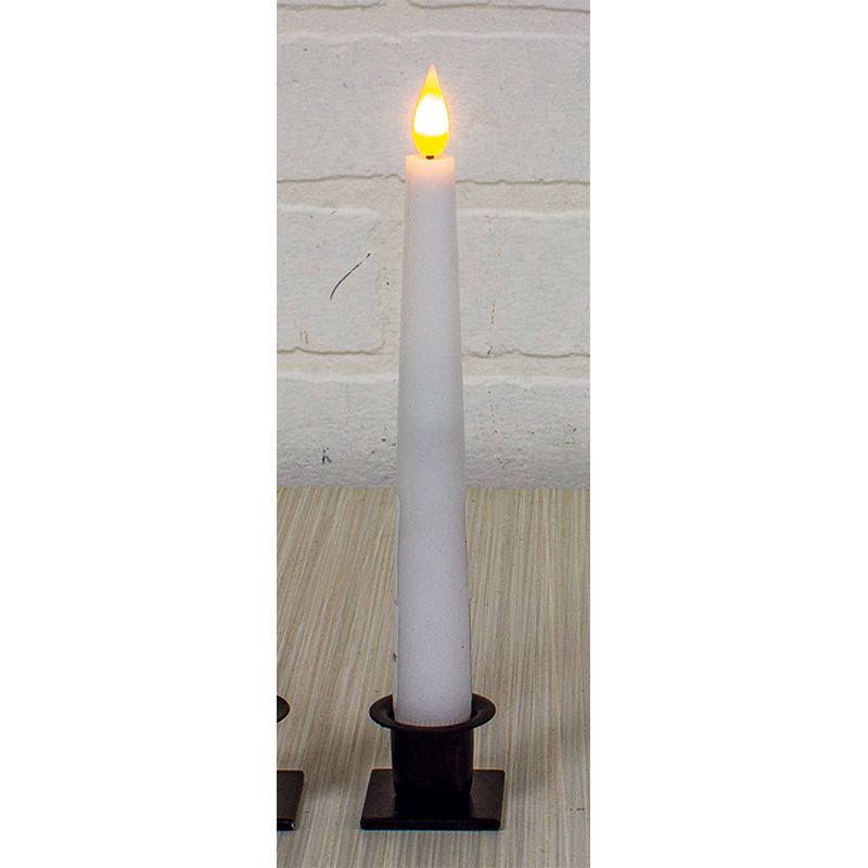 8.5"  Realistic White LED Taper