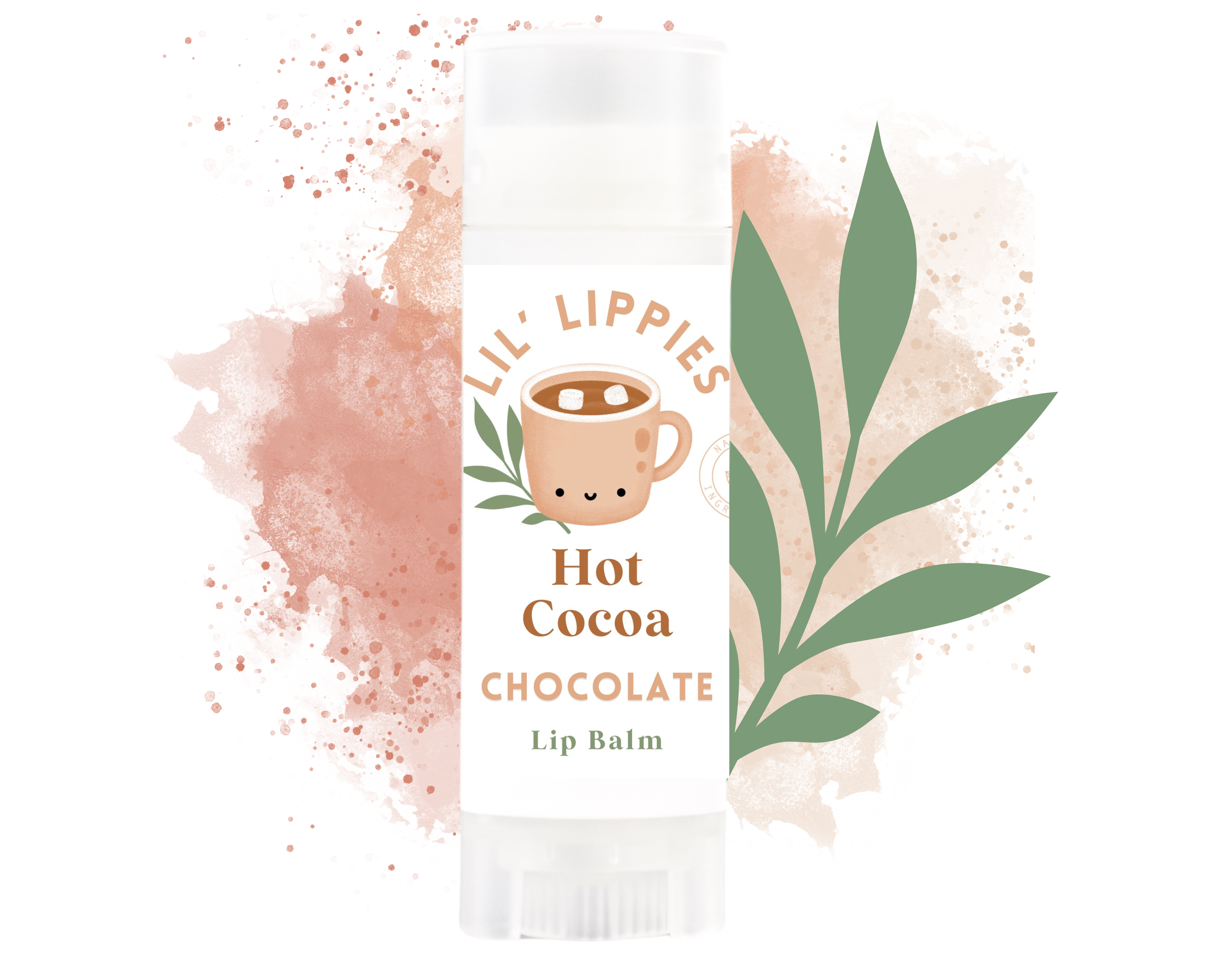 Hot Cocoa Chocolate Lip Balm - Lil' Lippies Kids