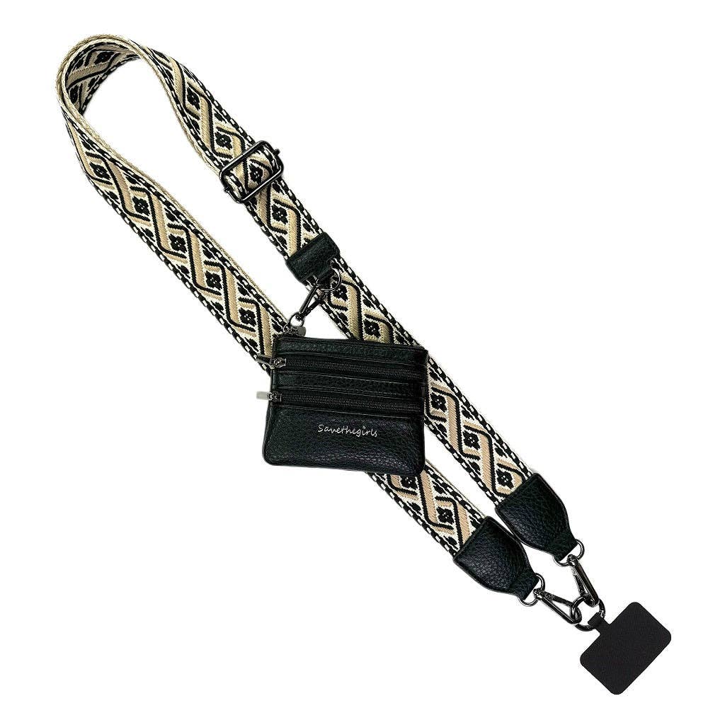 XOXO Clip & Go Strap w/Zippered Pouch