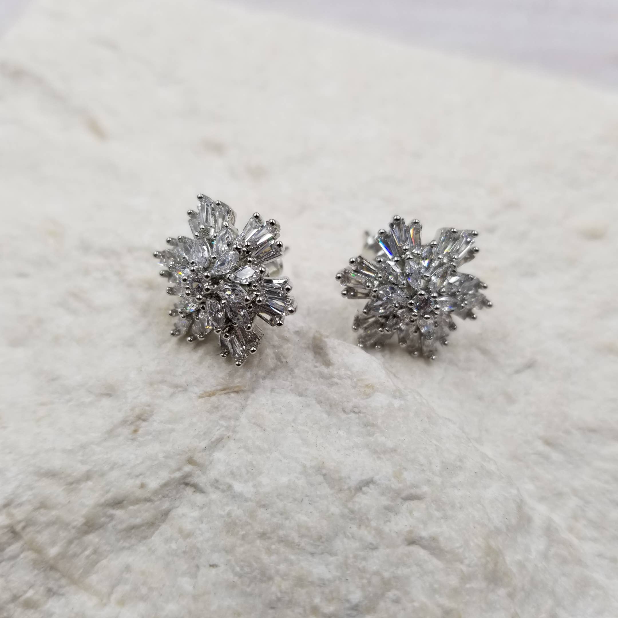 Snow Stud Earrings