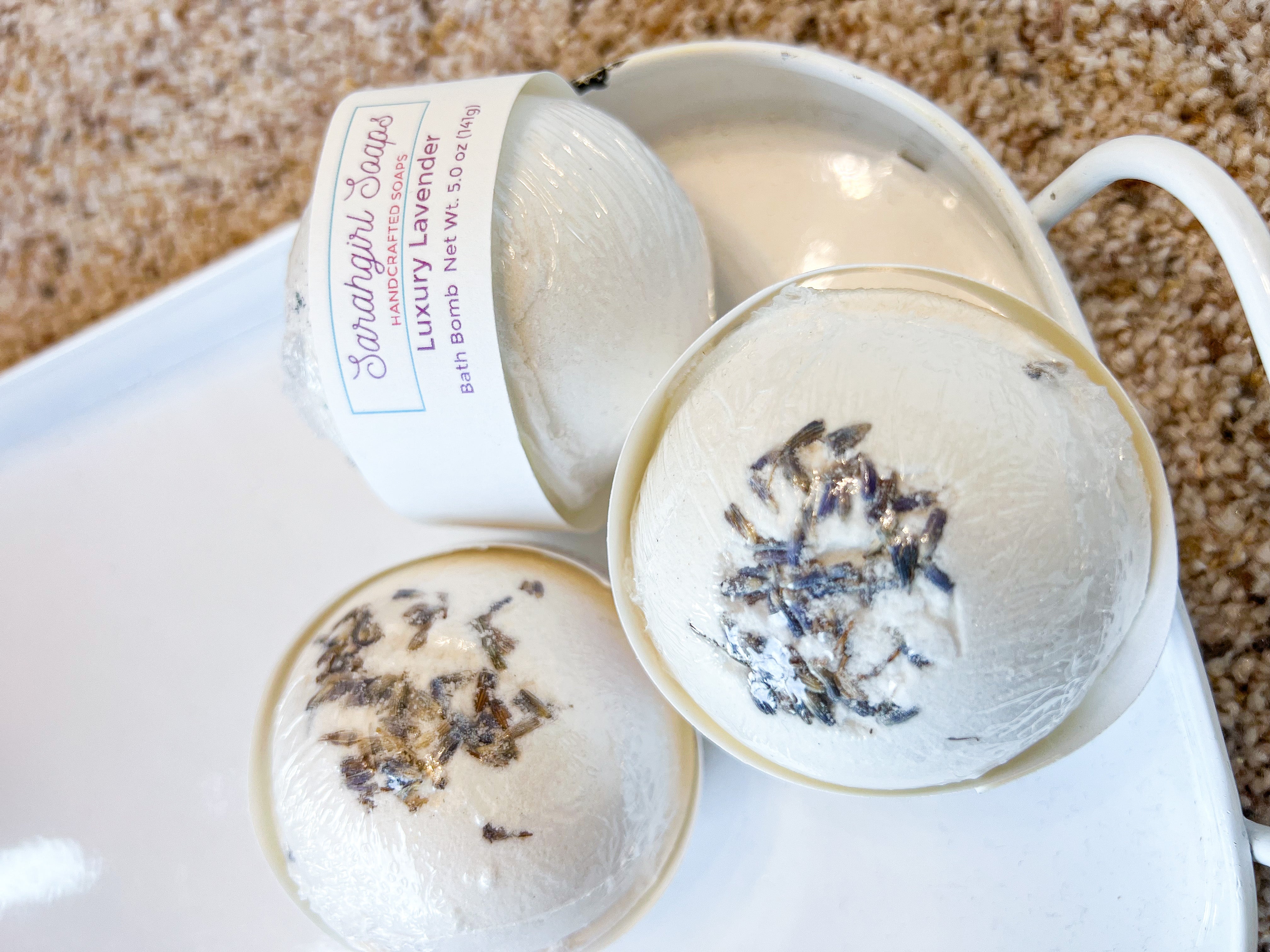 Luxury Lavender Bath Bomb