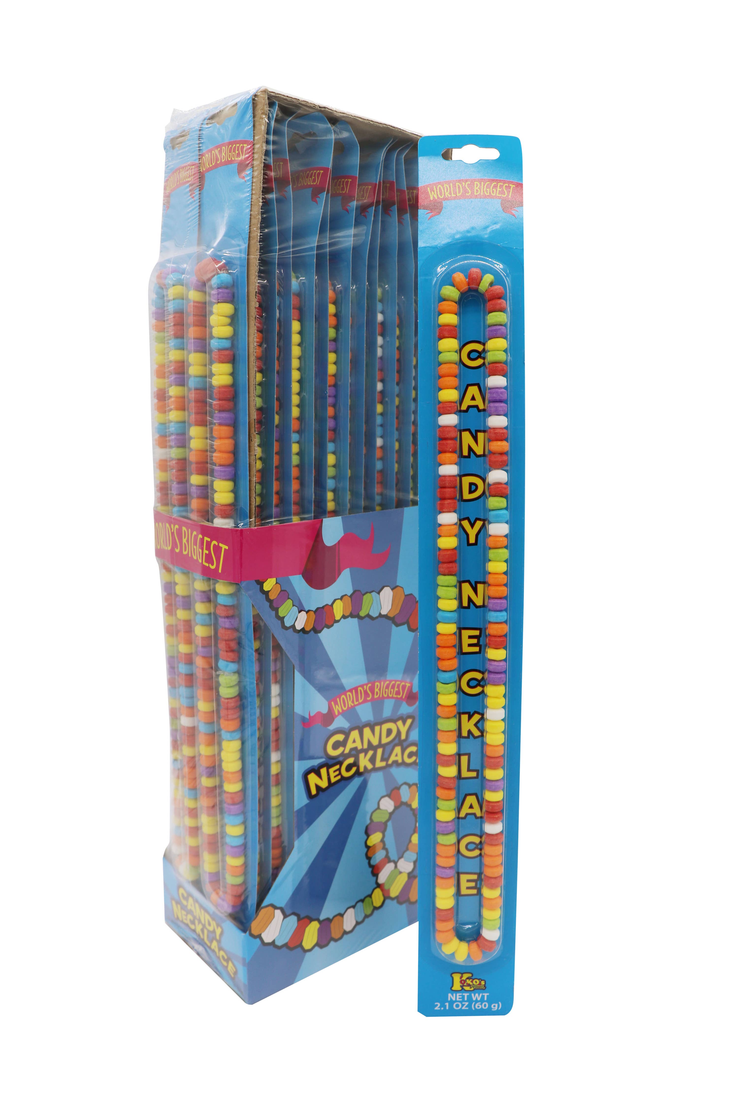 Giant Candy Necklace, 2.1oz,