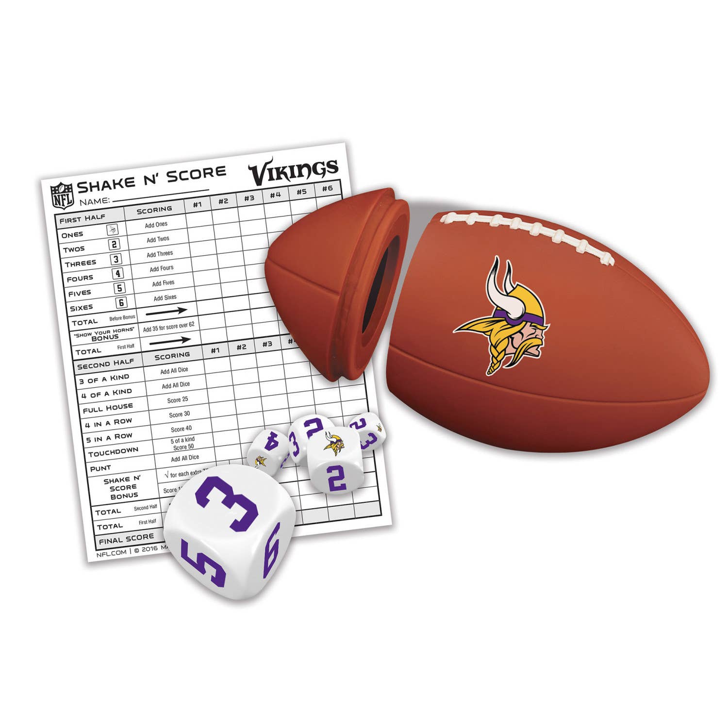 Minnesota Vikings Shake n' Score Game