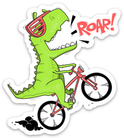 Dinosaur Vinyl Sticker