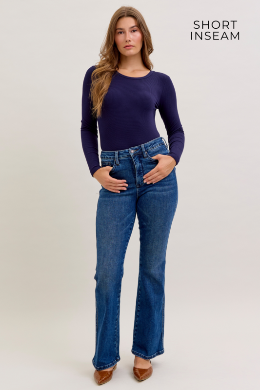 Devon Tummy Control Boot Cut Judy Blue Jeans
