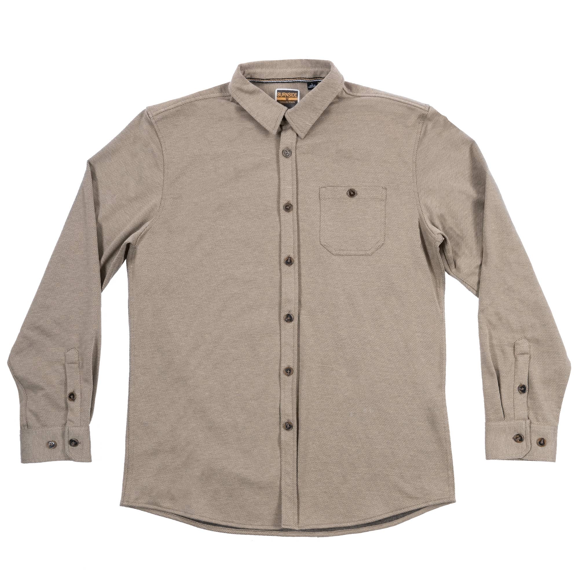 Mens Knoven Shirt: Black / L