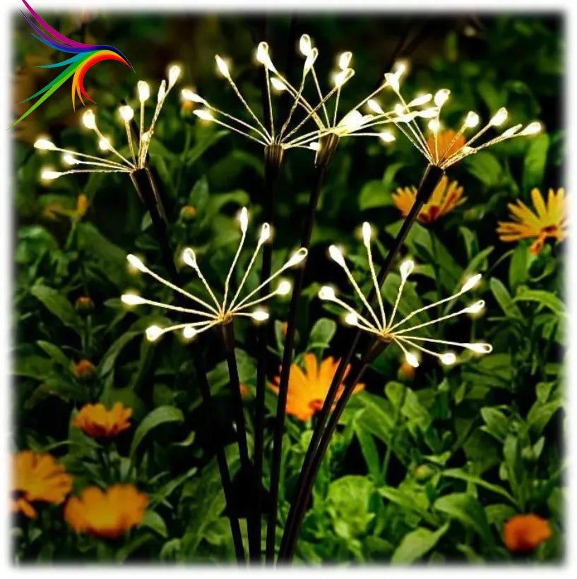 LED Solar Dandelion Stakes