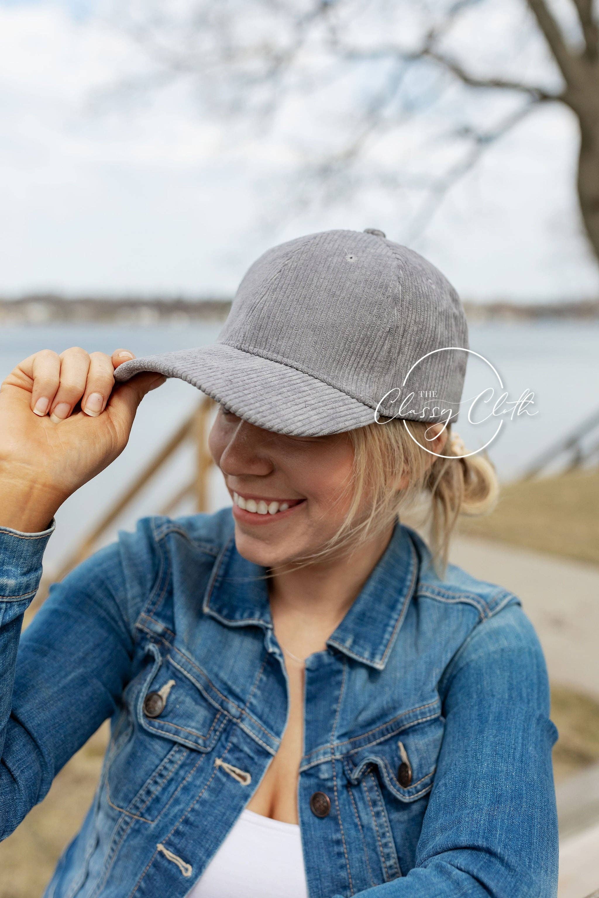 Corduroy Baseball Hat - RTS: Black