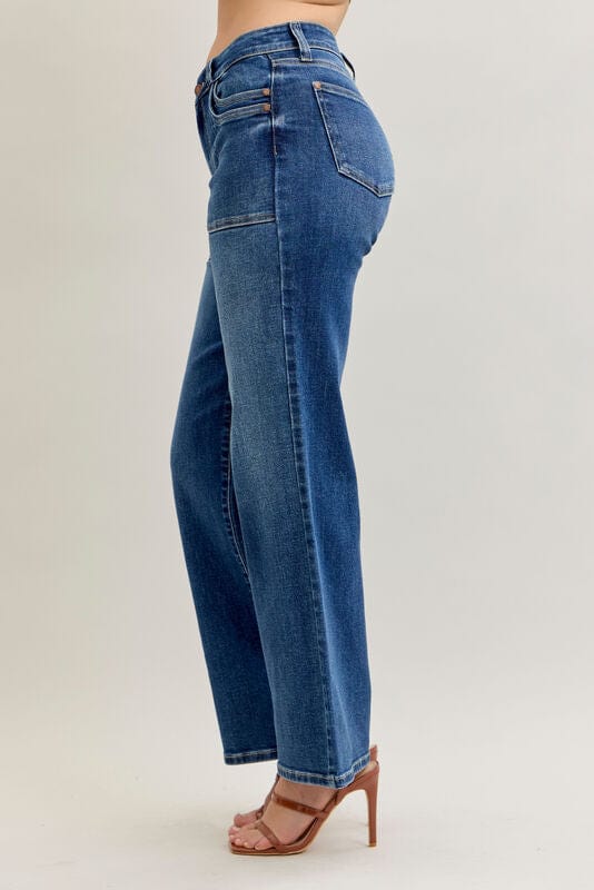 Judy Blue Jeans 90's Front Double Patch Judy Blue Jeans