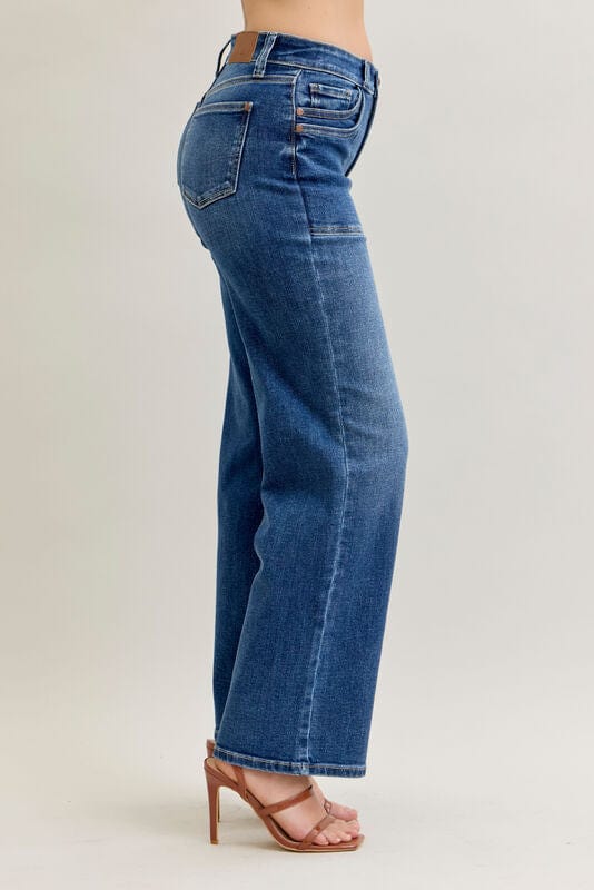 90's Front Double Patch Judy Blue Jeans