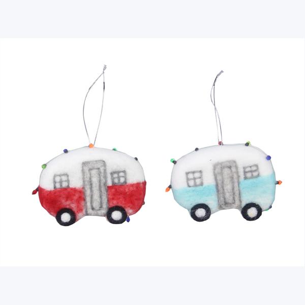 Felt Camper Ornament