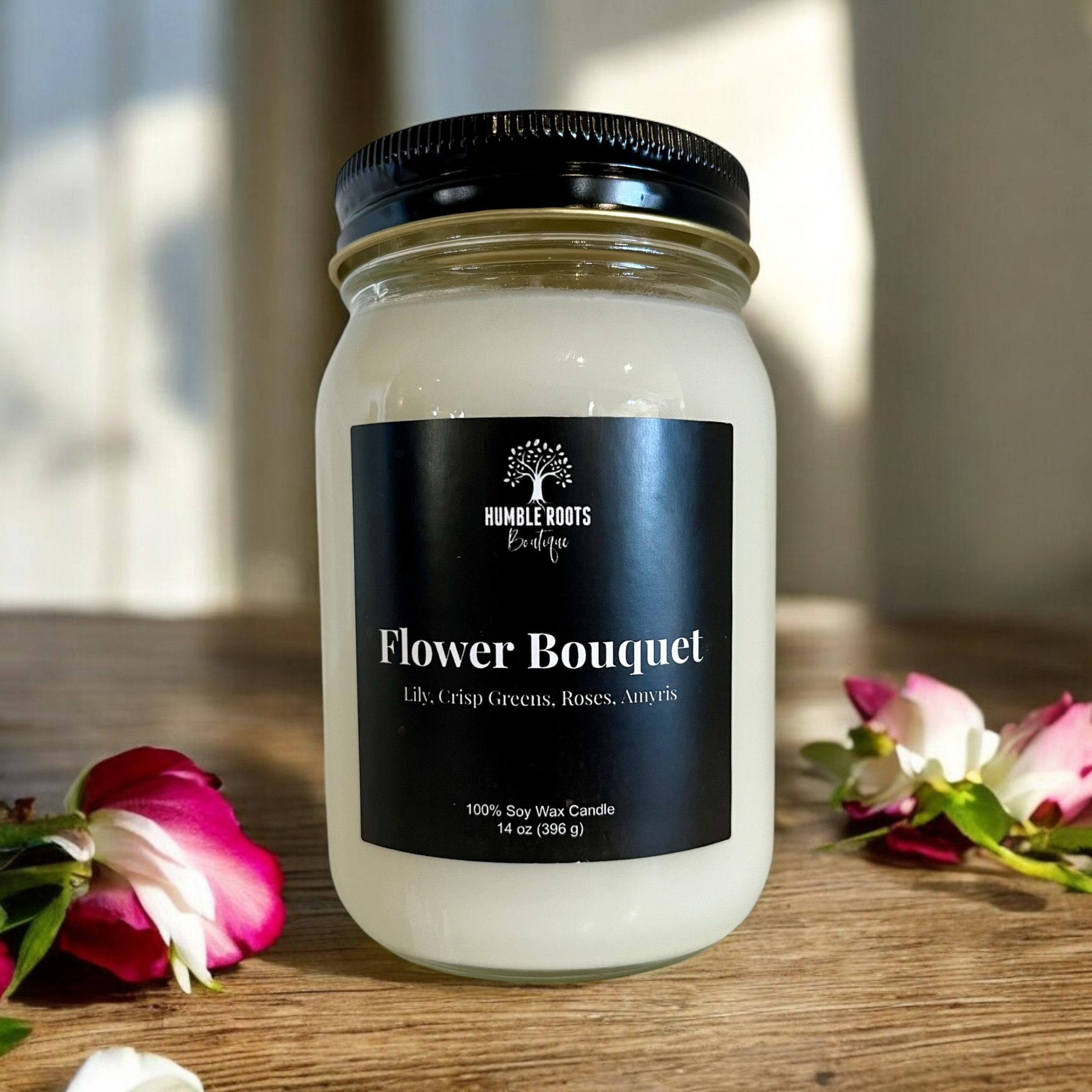 Flower Bouquet Soy Candle